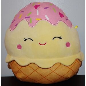 Squishmallows Clara The Pink Ice Cream Cone 9" Plush Kelly Toy